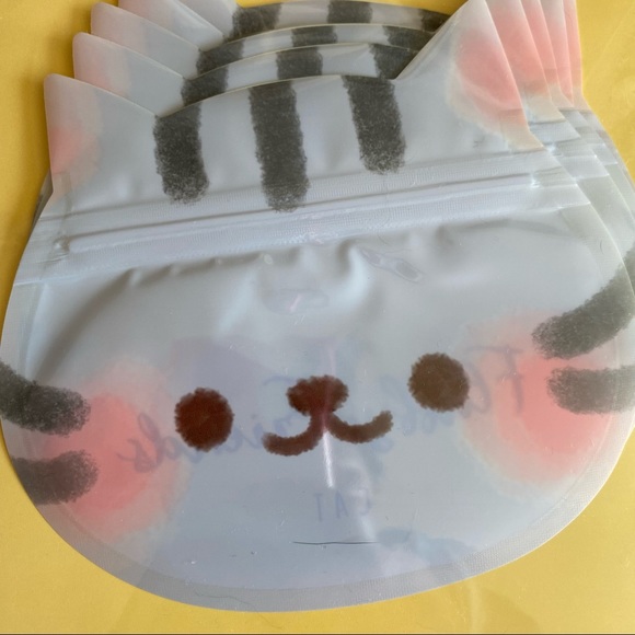 Cat Resealable Zip Pouches - Picture 4 of 7